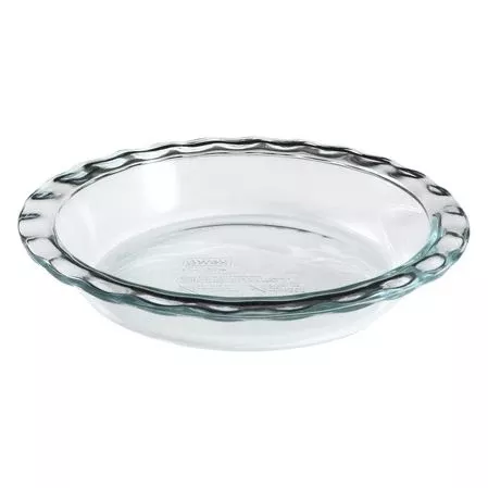 Pyrex Glass Fluted Pie Plate - 9.5"