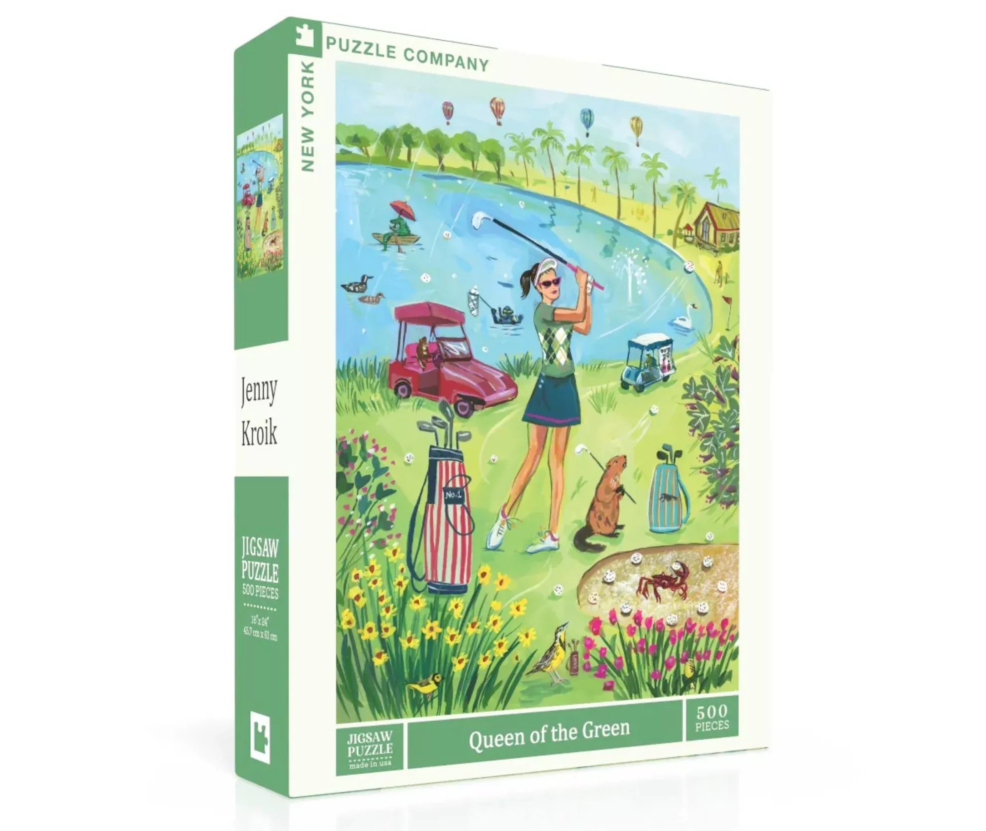 Queen of the Green 500 Piece Puzzle
