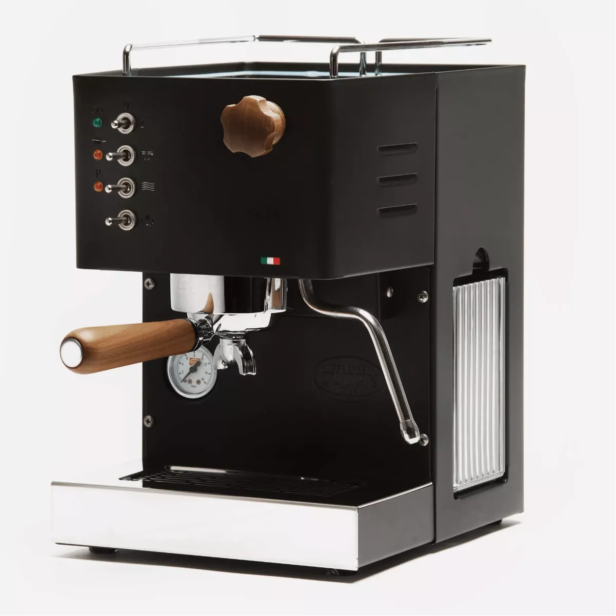 Quick Mill Pippa Semi Automatic Espresso Machine 04100 (Black)