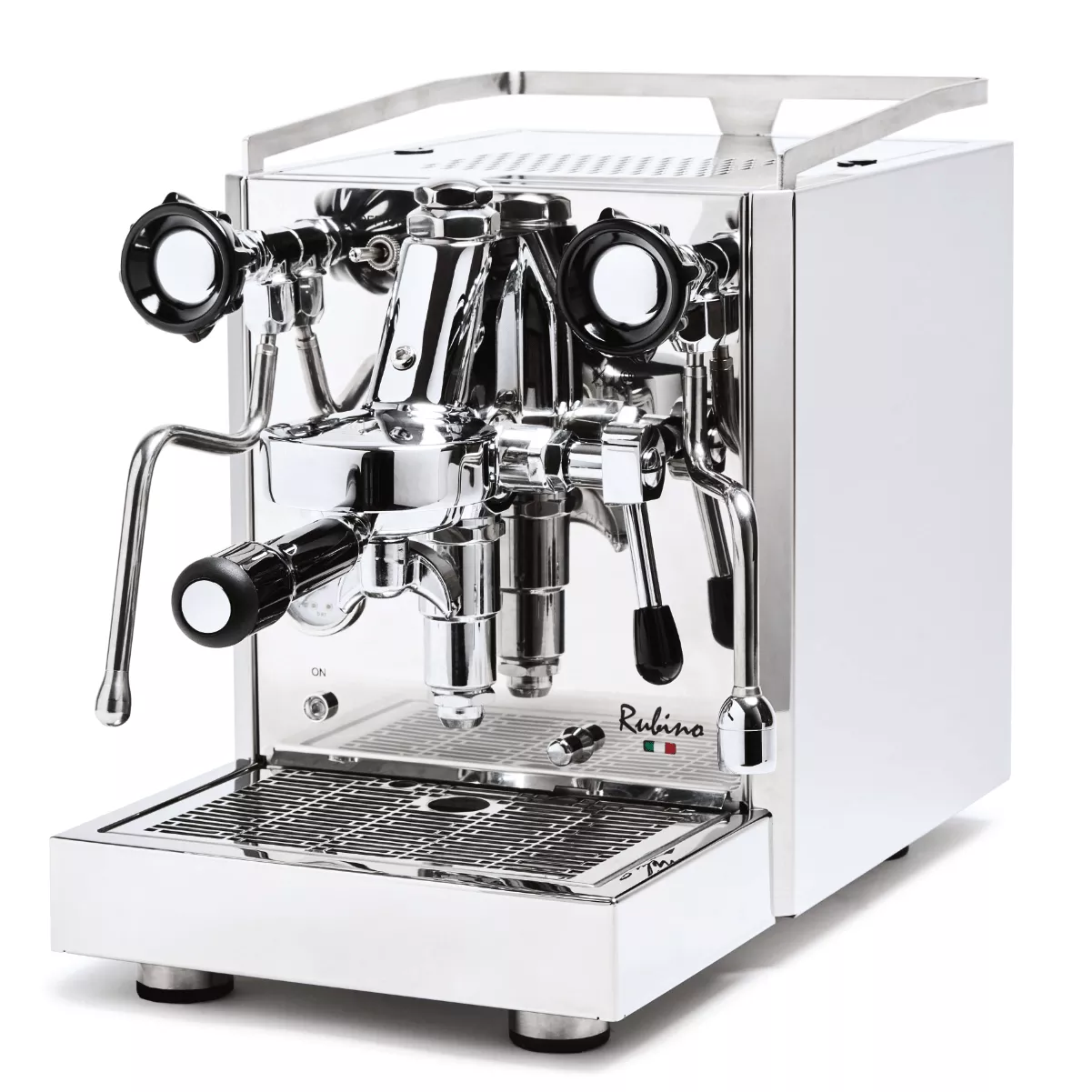 Quick Mill Rubino E61 Heat Exchange Espresso Machine 0981 (Stainless Steel)