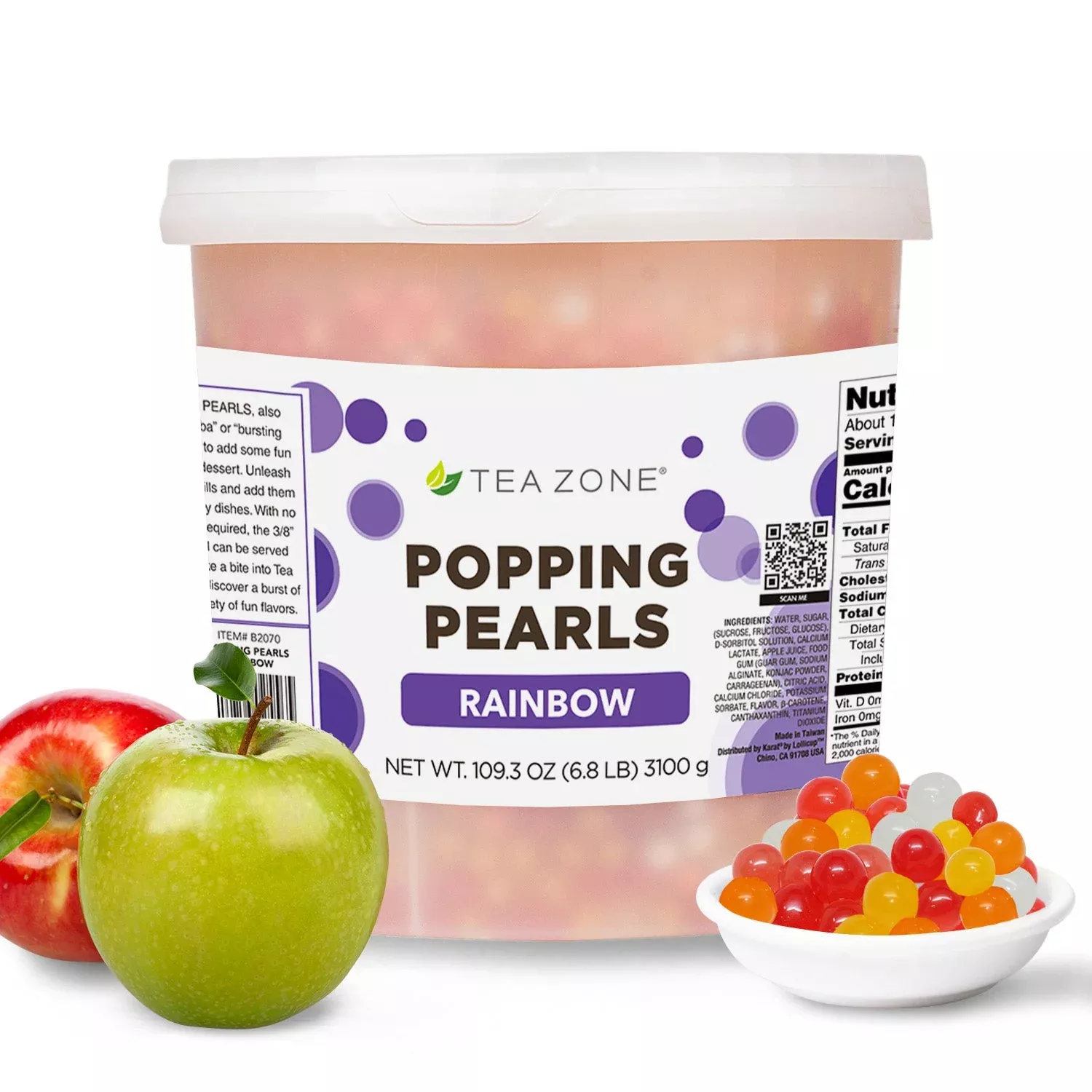 Rainbow POPPING PEARLS™ - Jar (6.8 lb)