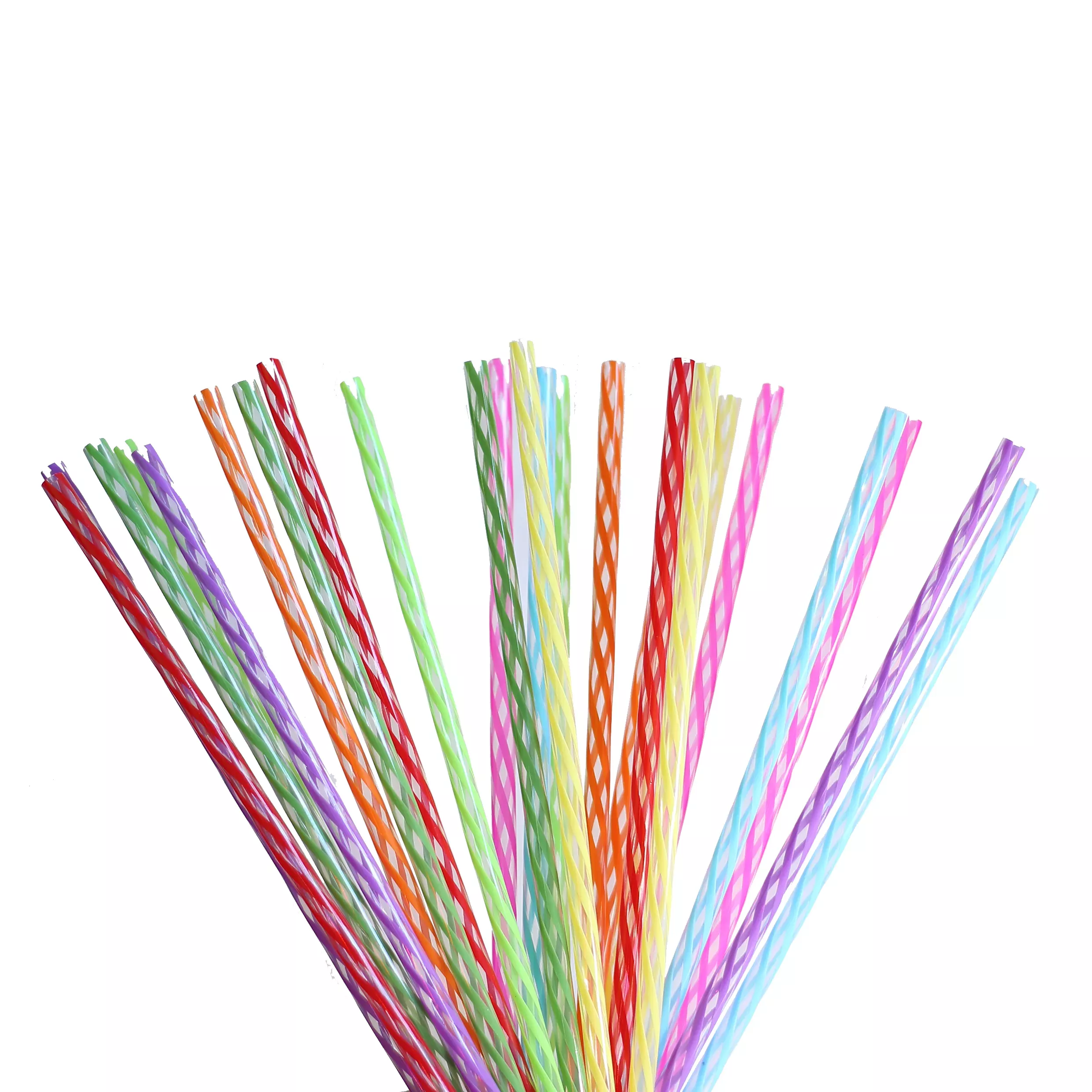 Rainbow Reusable Straws 24 Pack