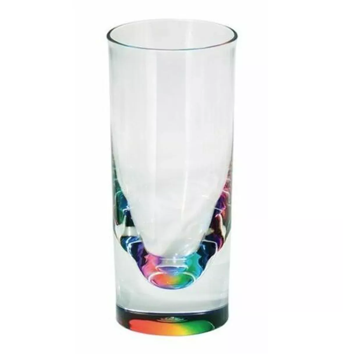 Rainbow Teardrop Acrylic Tumbler – 10oz