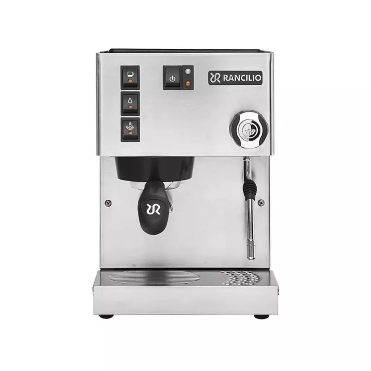 Rancilio Silvia M V6 Espresso Machine (Silver Stainless Steel) - OPEN BOX (5047)
