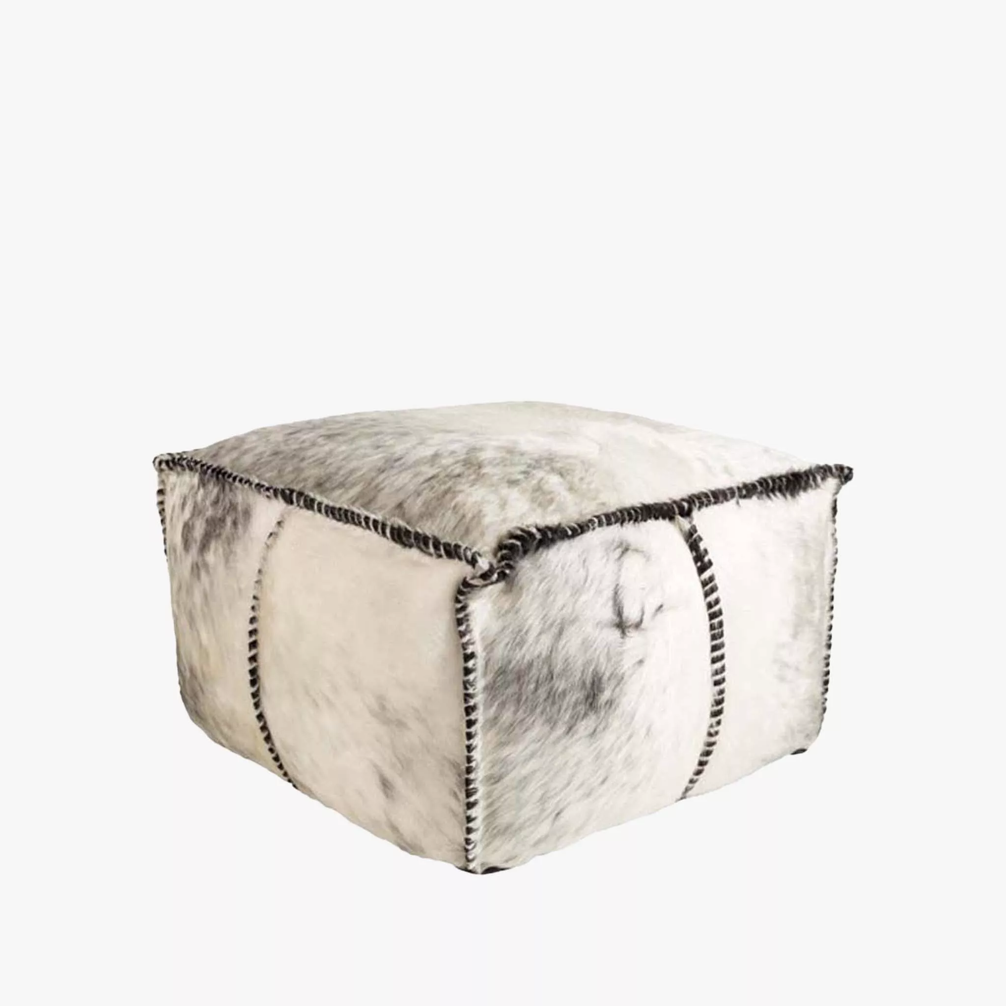 Ranger Cow Hide Ottoman