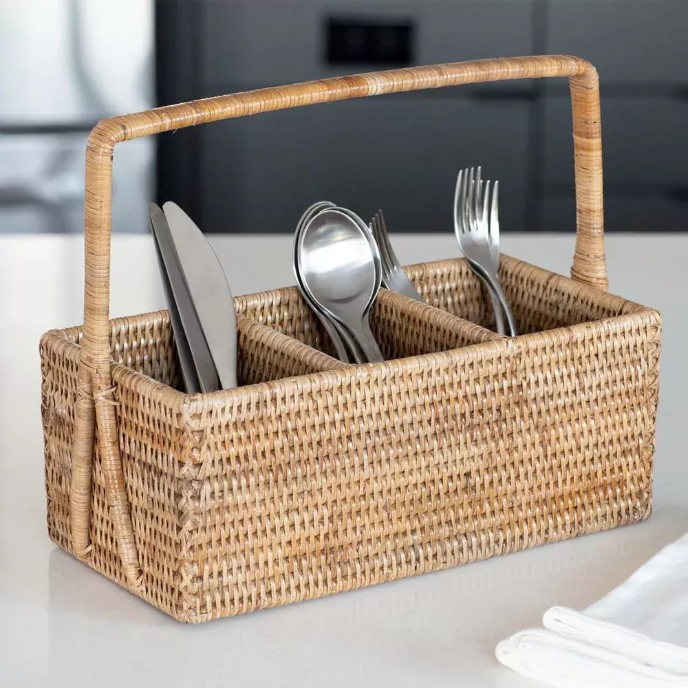 Rattan Caddy