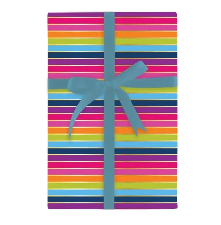 Razzle And Dazzle Pinwheels Gift Wrap - 30" x 5' Roll –Local Delivery Only