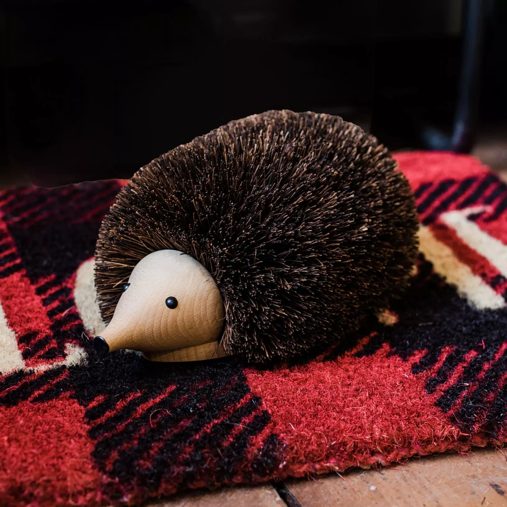 Redecker Boot Brush Hedgehog