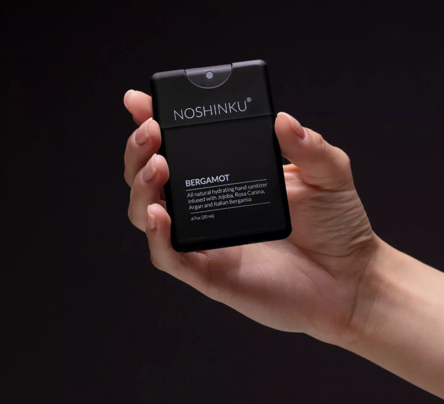 Refillable Pocket Hand Sanitizer - Bergamot