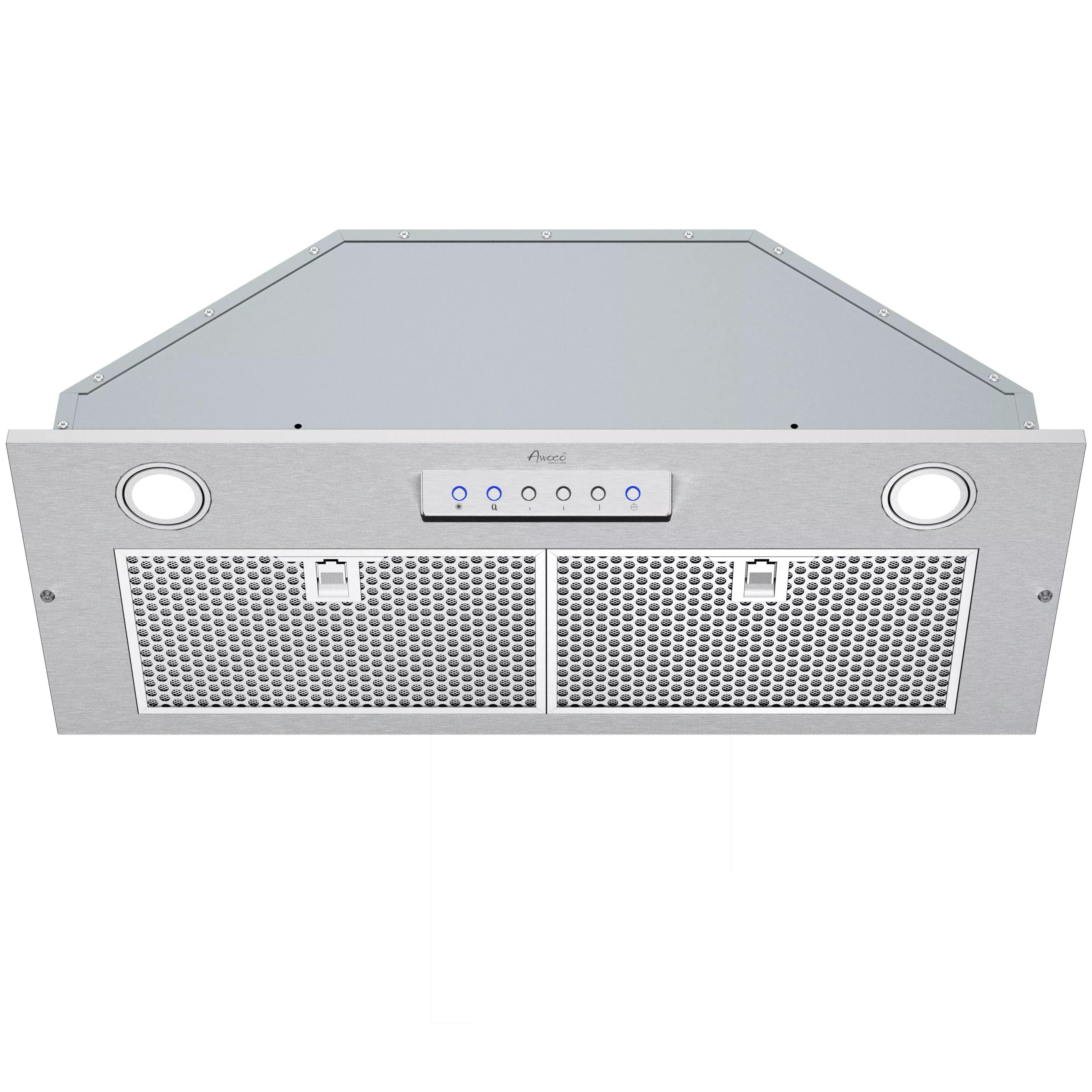 RH-BQ-MESH Range Hood Insert - 600 CFM - 6" Round Top Vent