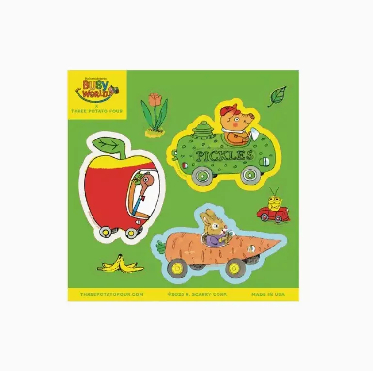 Richard Scarry Sticker Sheet