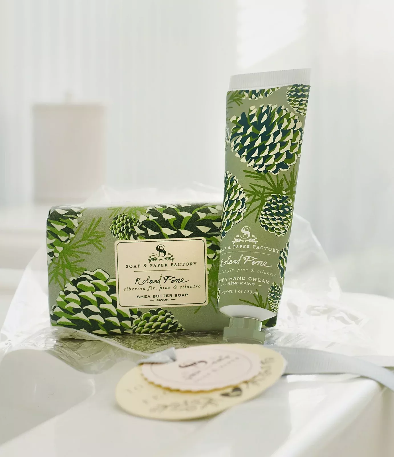 Roland Pine Gift Set - Soap & Hand Cream
