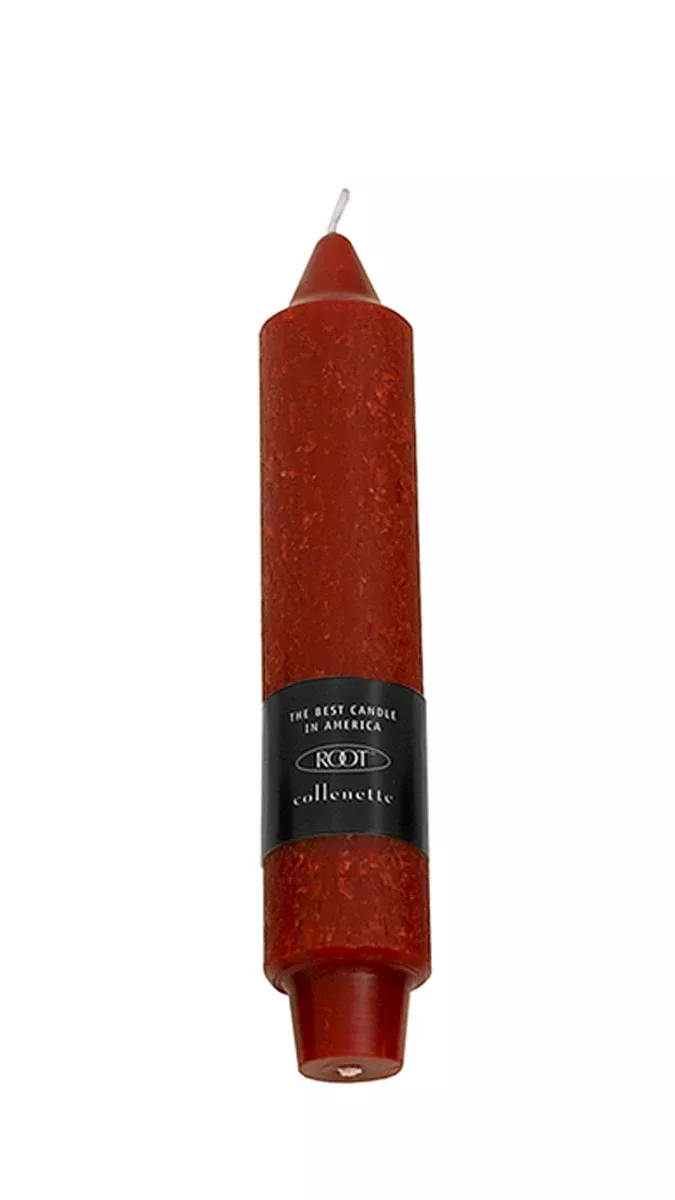 Root Timberline Collenette Candle – Garnet – 7"