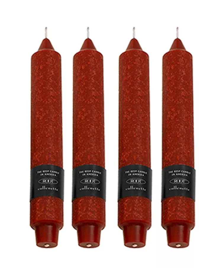 Root Timberline Collenette Candle – Garnet – 9" – Box of 4