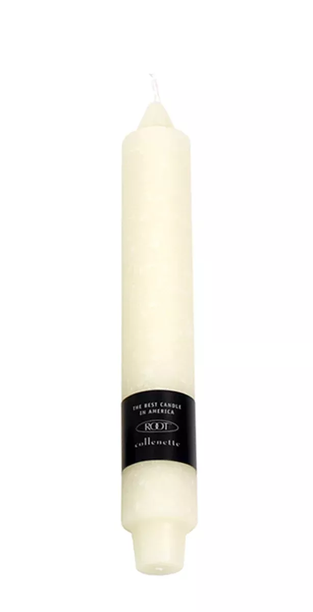 Root Timberline Collenette Candle – Ivory – 9"