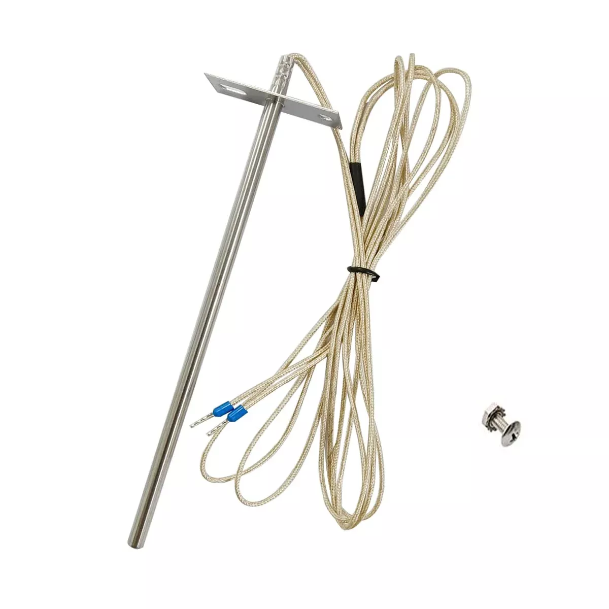RTD Temperature Probe Sensor Grill, Replacement Parts for Traeger Digital Thermostat, Temperature Probe for Traeger Wood Pellet Grill