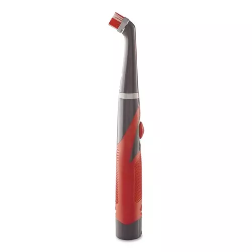 Rubbermaid 1839685 Multi-Purpose Cordless Battery Power Scrubber Red/White Nylon Bristles 12.68-in Brush 7-in Red/Black Handle