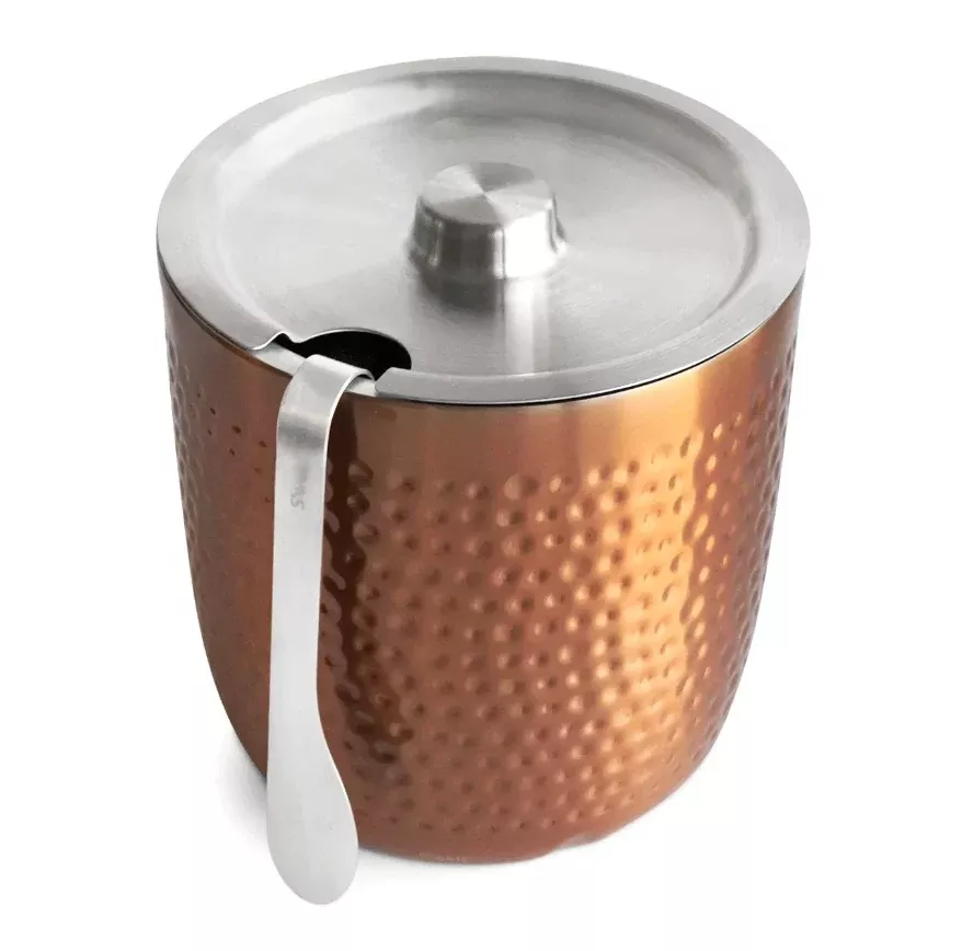S'well 68oz Ice Bucket + Tongs – Dipped Metallic