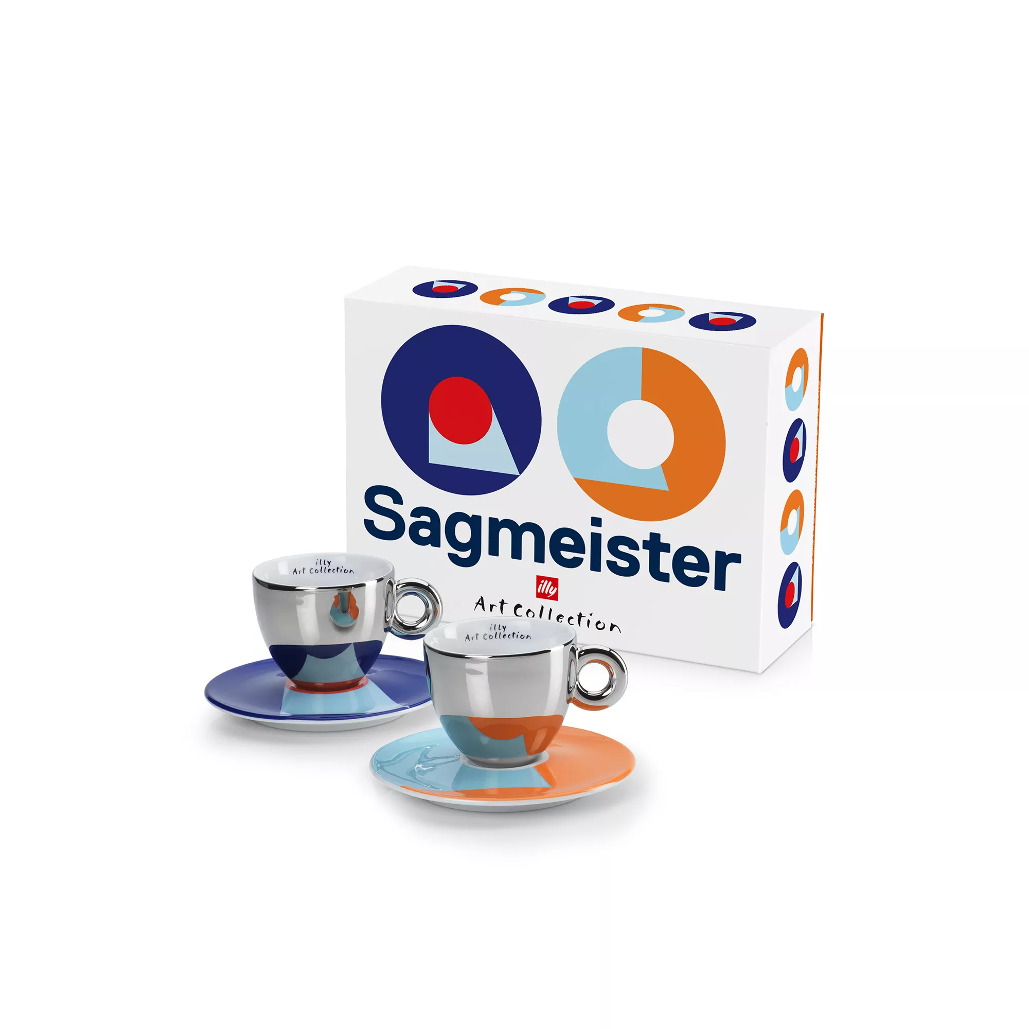 Sagmeister Set of 2 Cappuccino Cups