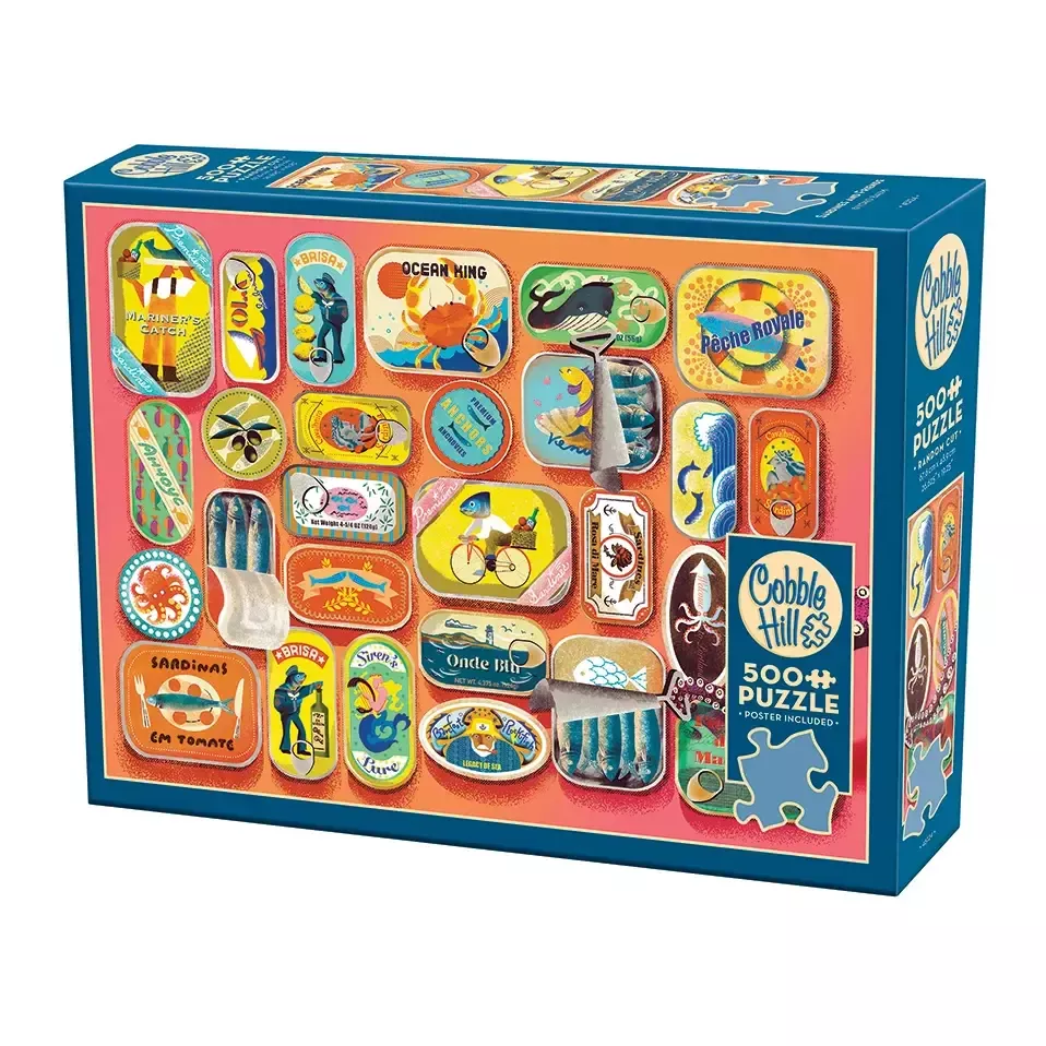 Sardines and Friends 500 Piece Puzzle