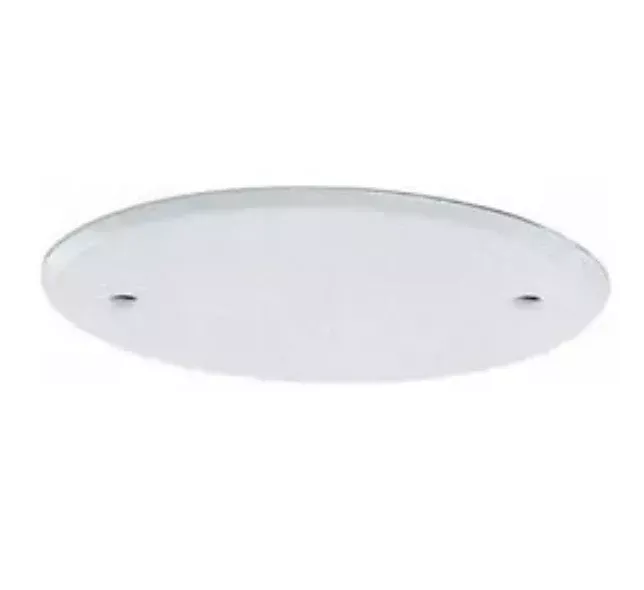 Satco 90-069 Blank Up Kit for 4-in. Box - White