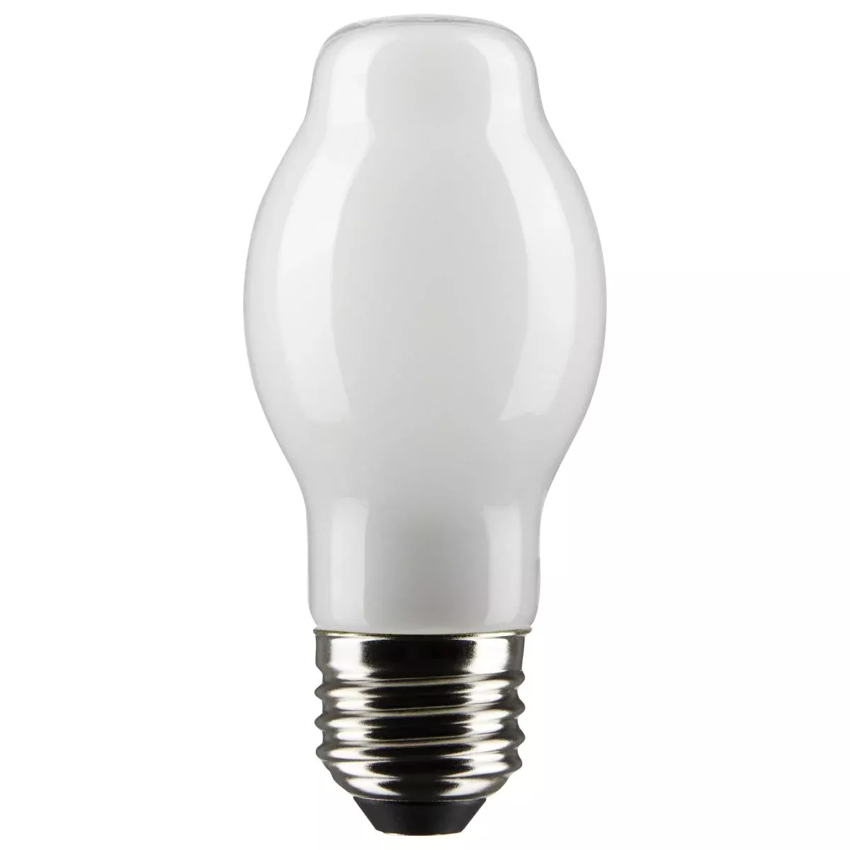 Satco LED Frosted BT15 Bulb – 8W – 60W Equivalent – E26 Base – Warm White – 2700K