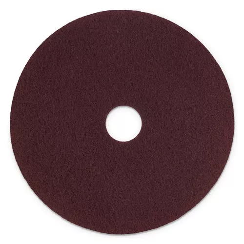 Scotch-Brite SPPP20 20 in. Diameter Surface Preparation Pad - Maroon (5/Carton)