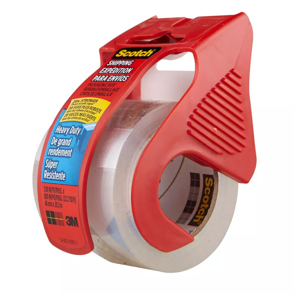 Scotch Heavy Duty Shipping Tape with Dispenser – Small