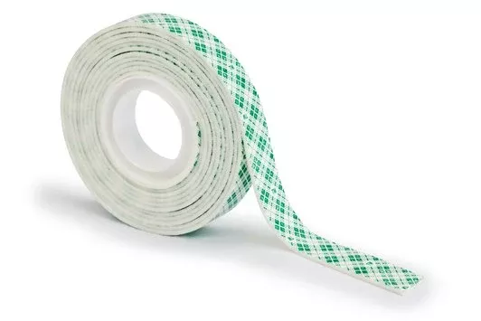 Scotch Indoor Mounting Tape, 0.5 in x 75 in, White