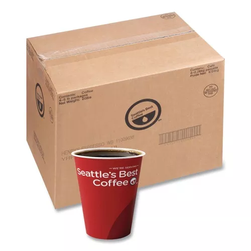 Seattle's Best 12420900 5 lbs. Bag Henry's Espresso (4/Carton)