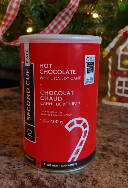Second Cup Candy Cane White Hot Chocolate Mix 400gr (14oz)