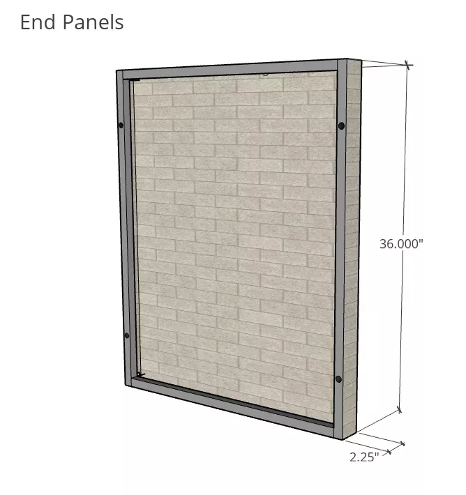 Segmental End Panel