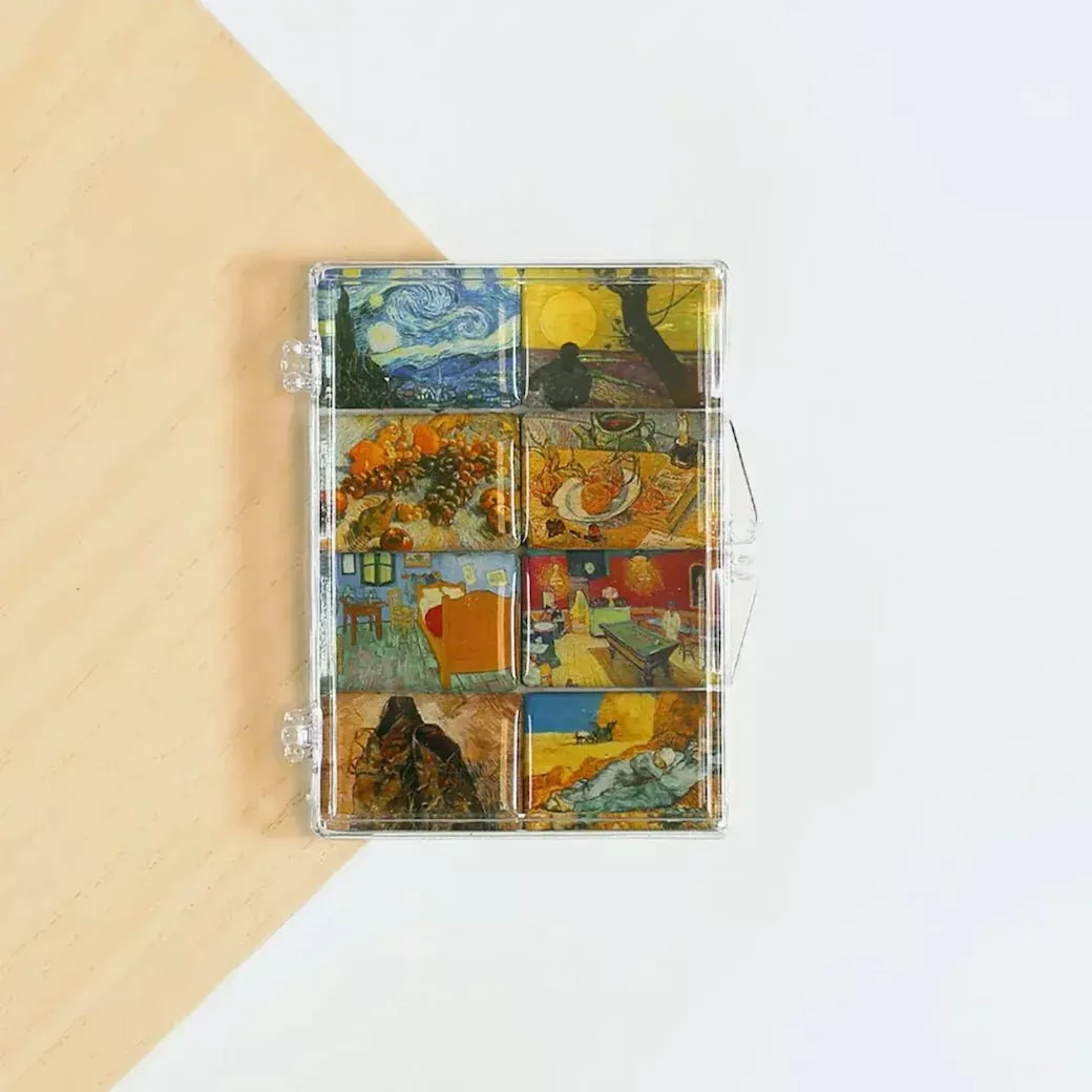 Set of Eight Mighty Magnets Vincent Van Gogh