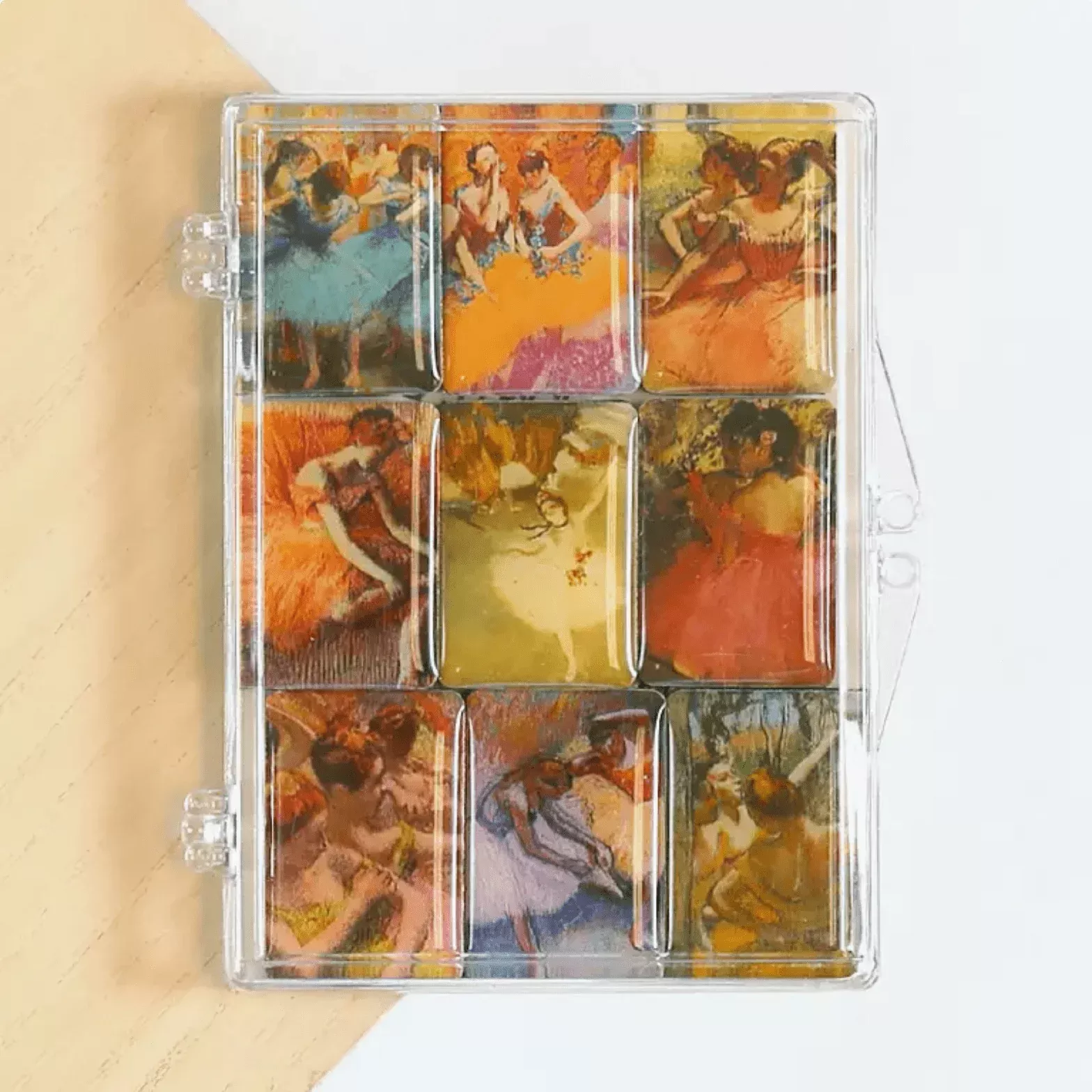 Set of Nine Mighty Magnets Degas Dancers