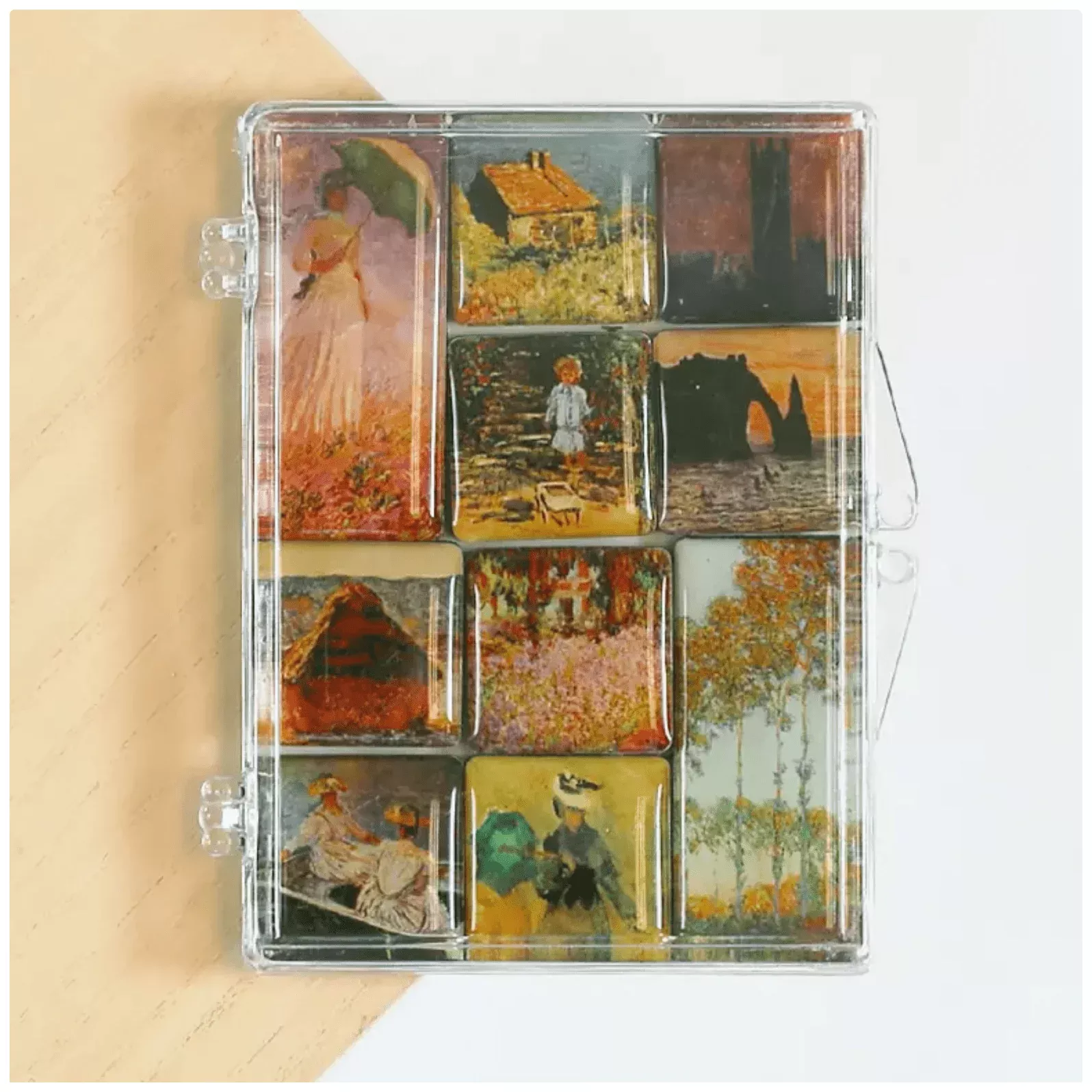 Set of Ten Mighty Magnets Claude Monet