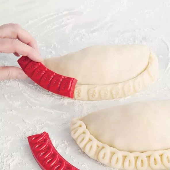 Set of Three Pastry or Pie Crust Stamps
