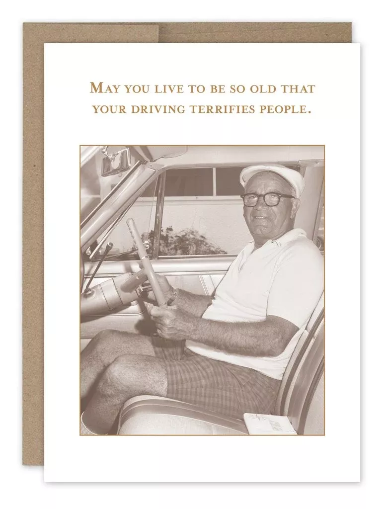 Shannon Martin Birthday Card – Driving