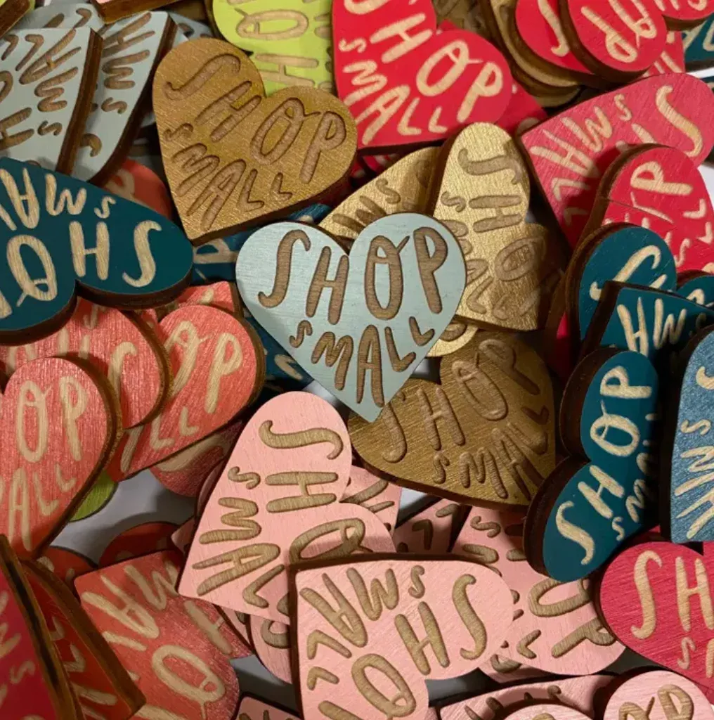 Shop Small Pin