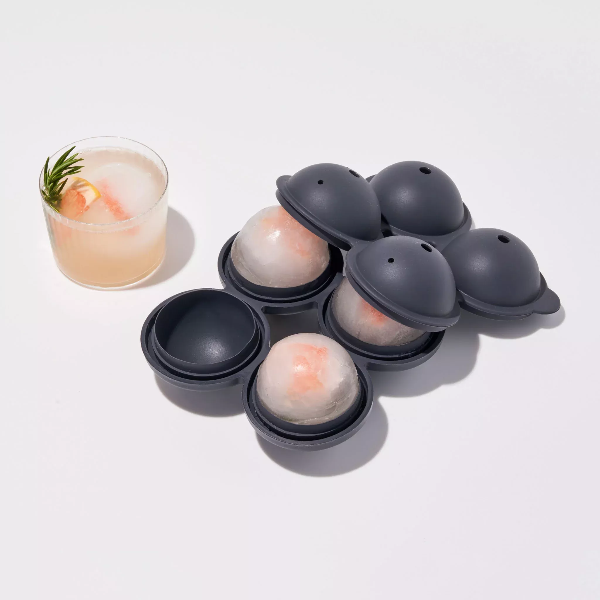 Silicone Sphere Ice Cube Tray