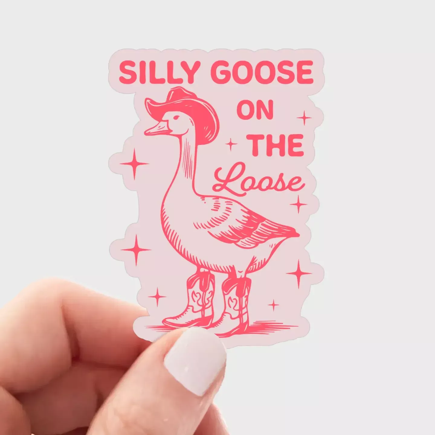 Silly Goose on the LooseSticker