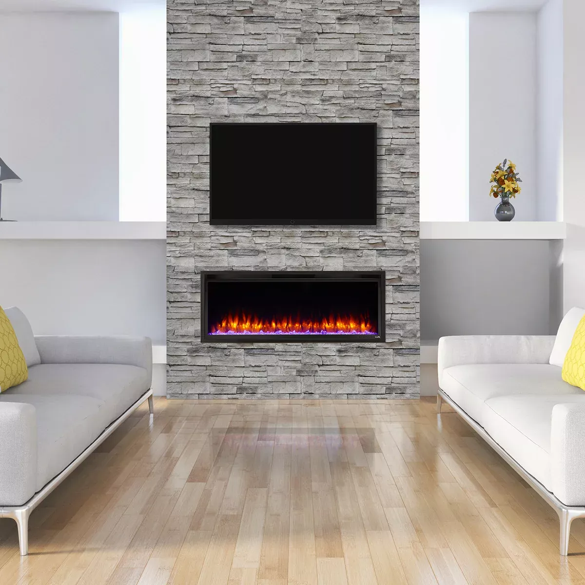 SimpliFire Allusion Linear Fireplace