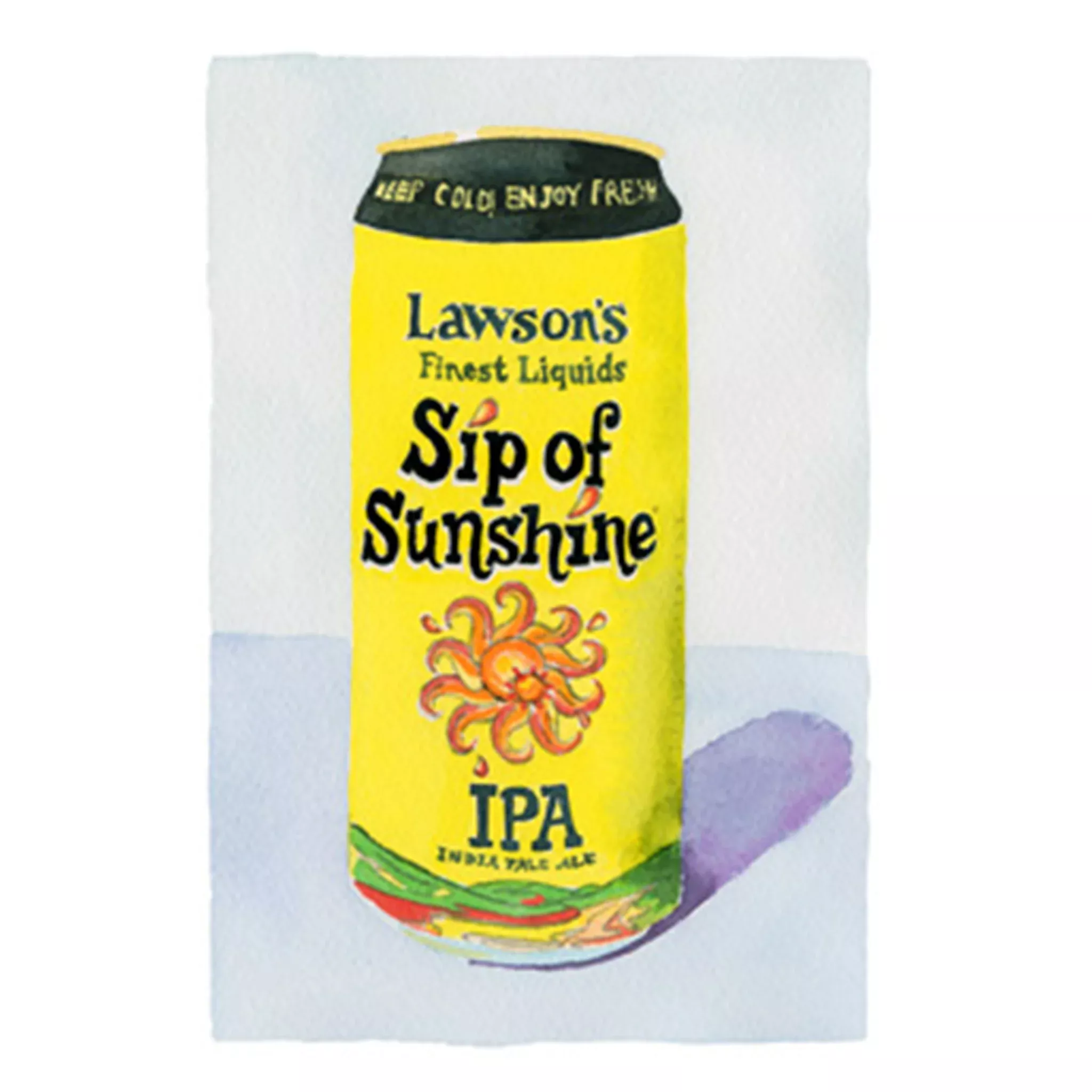 Sip of Sunshine - 5 x 7 Print