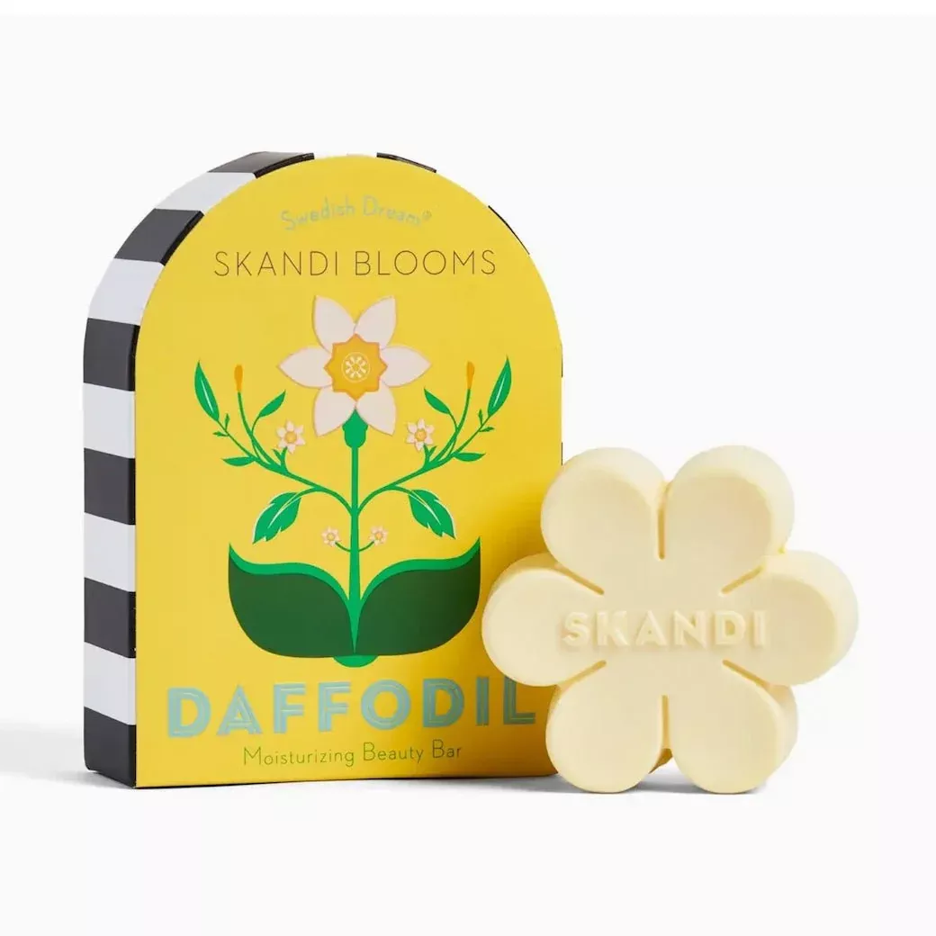 Skandi Blooms Daffodil Moisturizing Beauty Bar