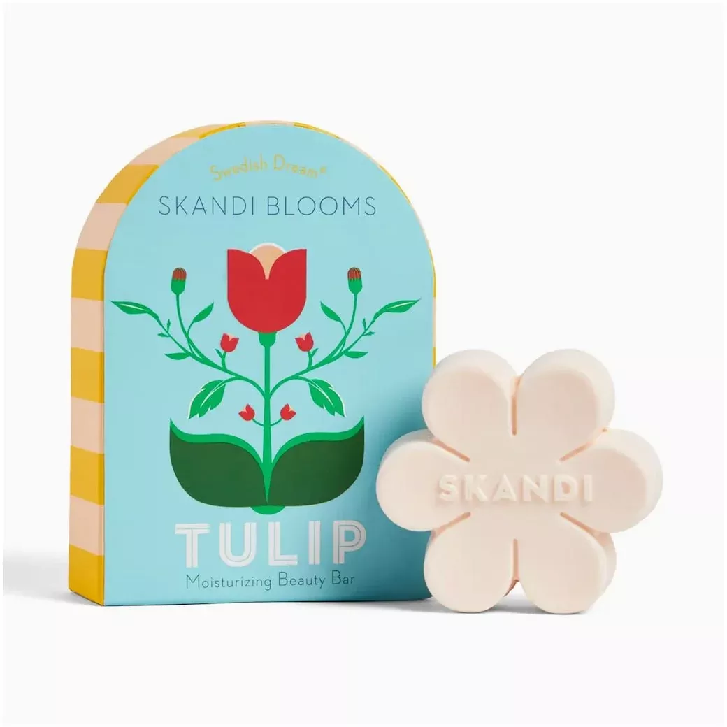 Skandi Blooms Tulip Moisturizing Beauty Bar