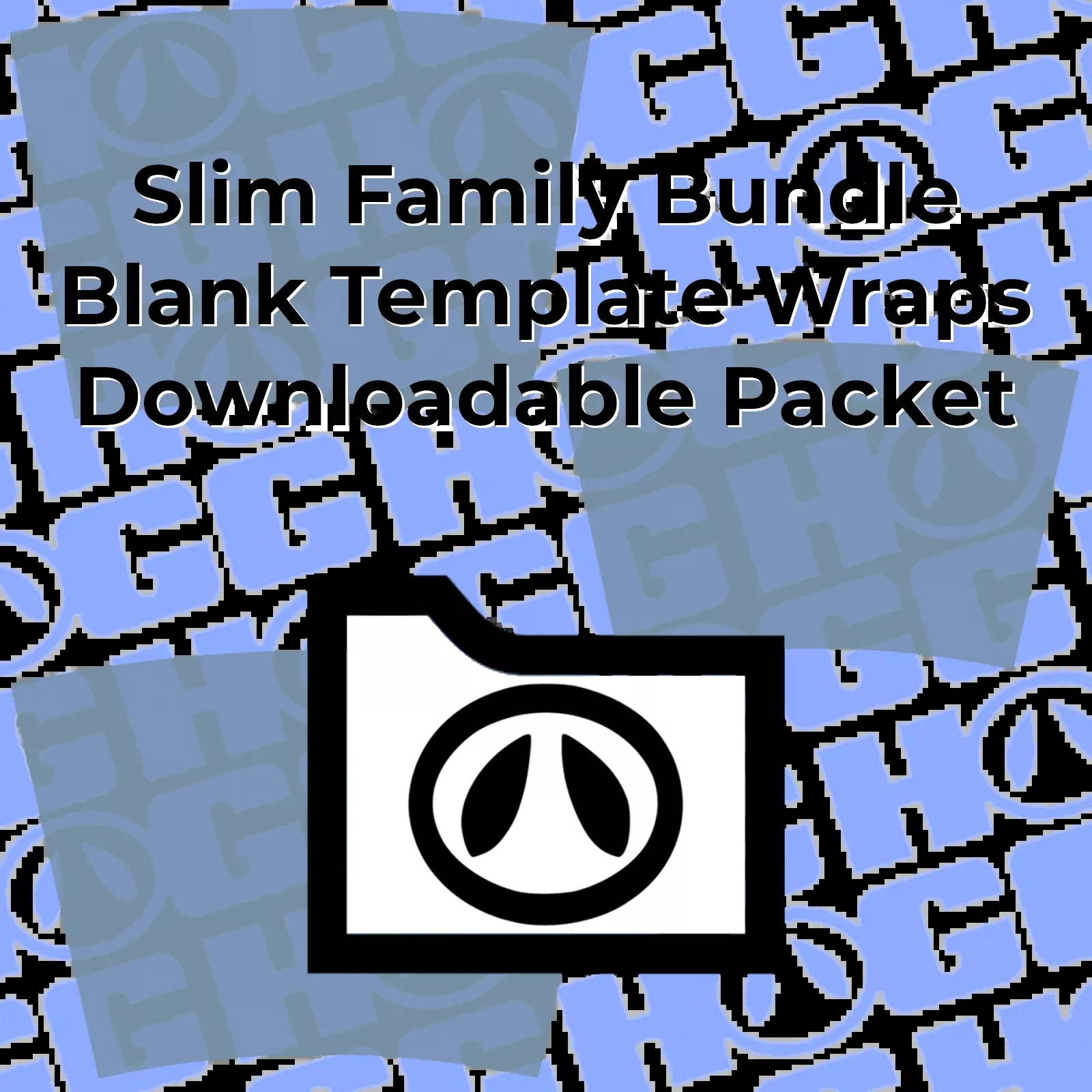 Slim Family Wrap Template Bundle