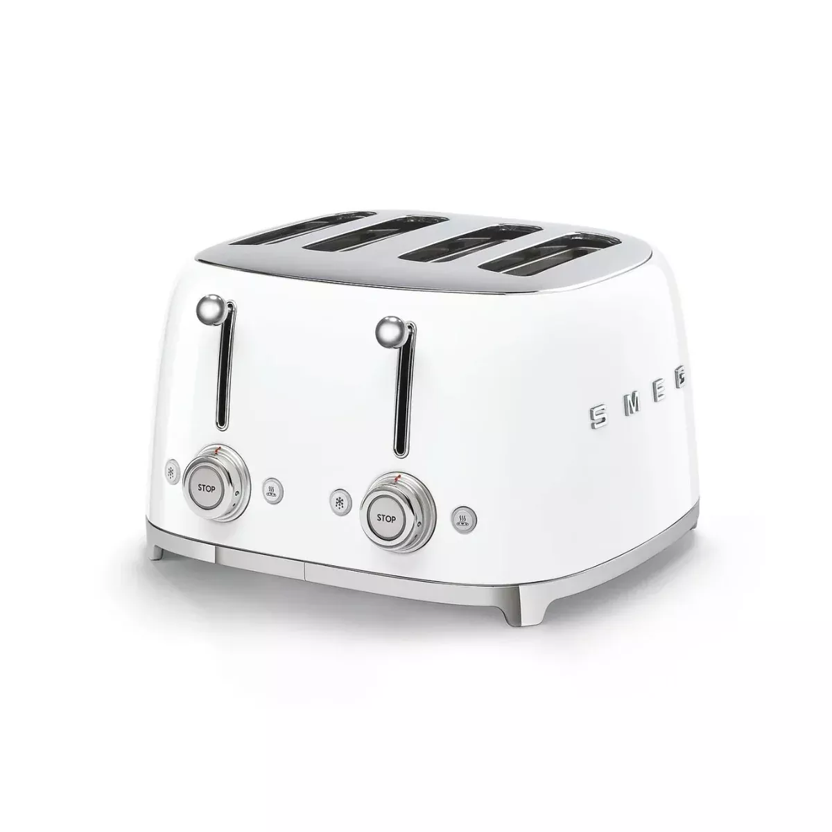 Smeg Retro-Style 4-Slice Toaster TSF03WHUS (White)