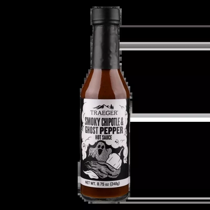 SMOKY CHIPOTLE & GHOST PEPPER HOT SAUCE