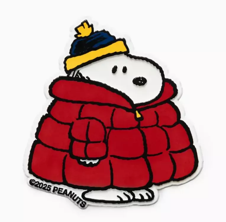 Snoopy Puffy Coat Fridge Magnet