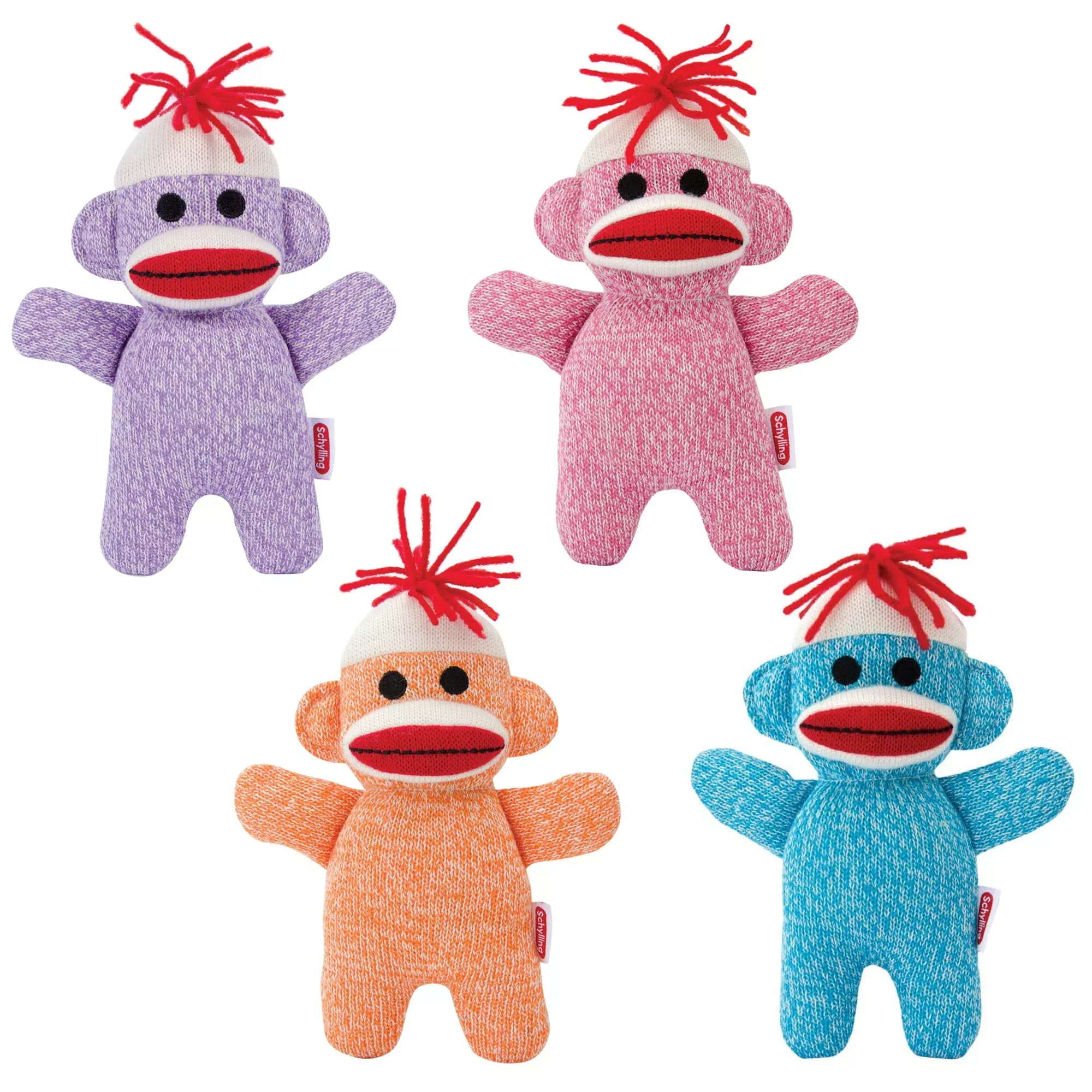 Sock Monkey Babies – Assorted – Sold Individually