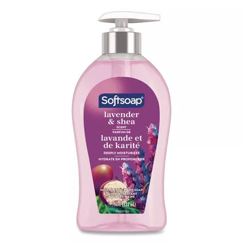 Softsoap US07058A 11.25 oz Antibacterial Hand Soap - Lavender and Shea Butter
